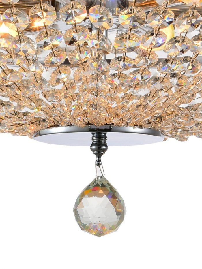 Потолочный светильник Natali Kovaltseva Barocco 81405/6C Chrome — изображение 3