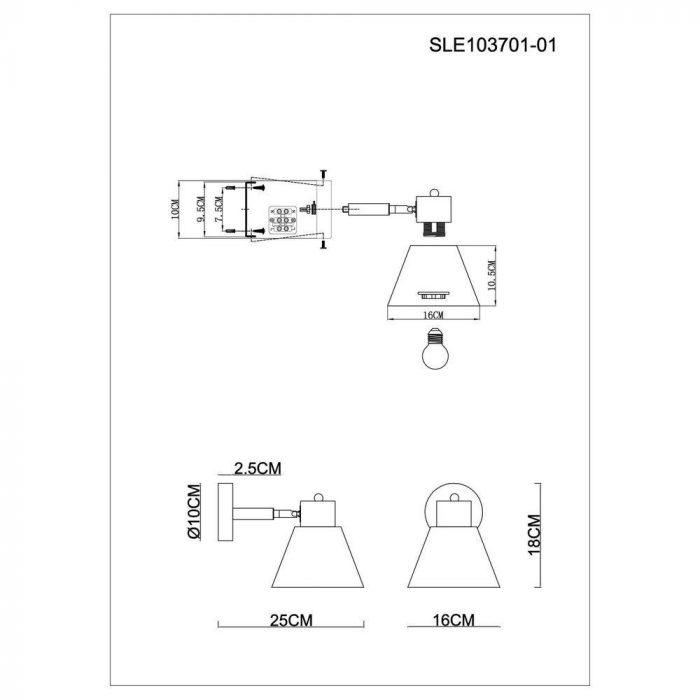 Спот Evoluce Buve SLE103701-01 — изображение 2