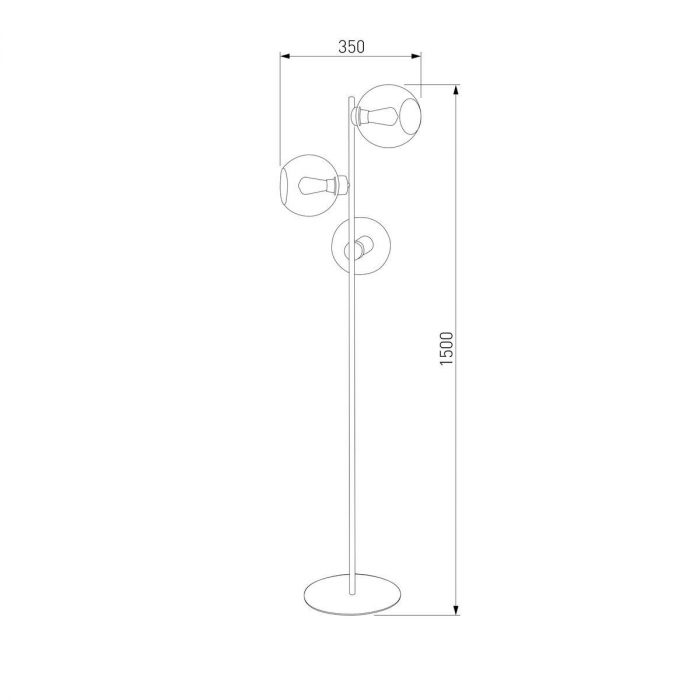 Торшер TK Lighting 5239 Cubus Graphite — изображение 3
