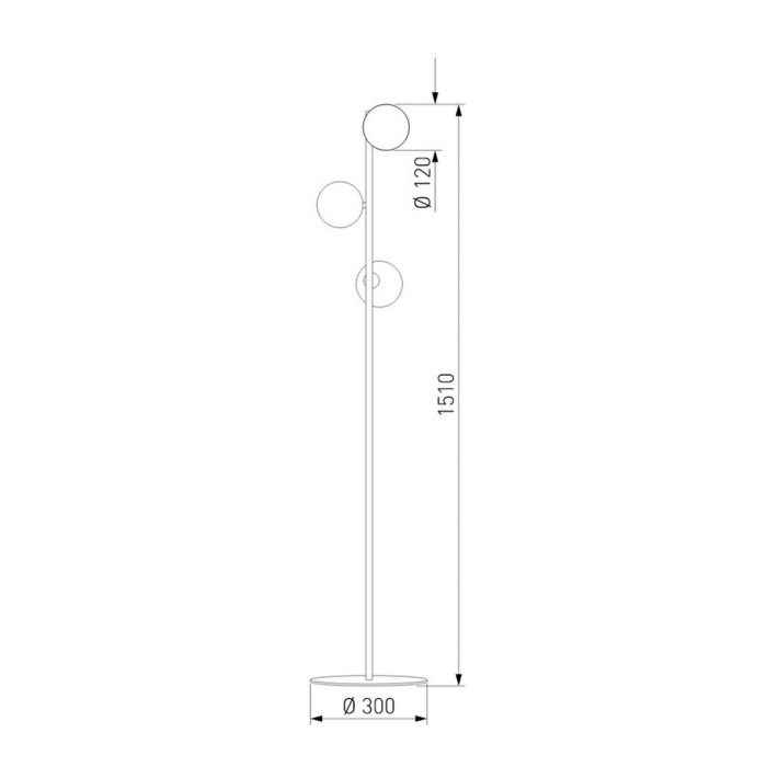 Торшер TK Lighting 6189 Estera Brown — изображение 2