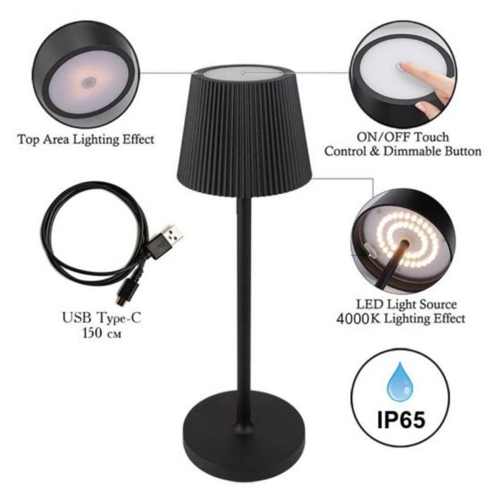 Уличный светодиодный светильник Arte Lamp Fuyue A1616LT-1BK — изображение 6
