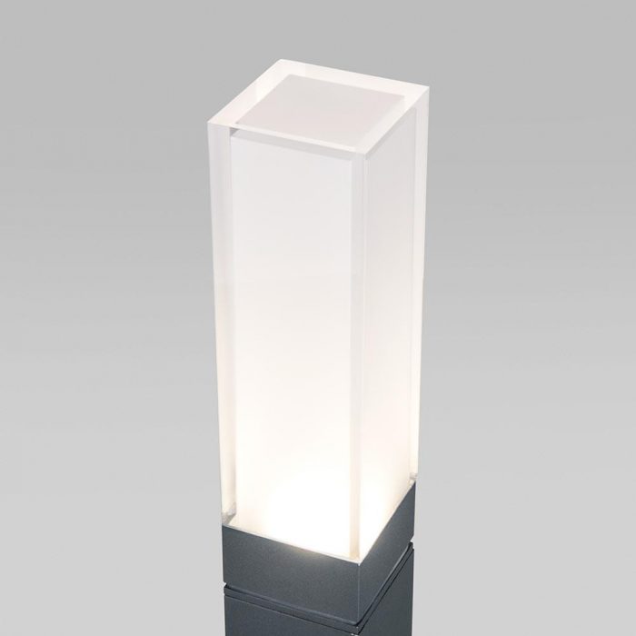 Уличный светодиодный светильник Elektrostandard 1537 Techno Led серый a052861 — изображение 3