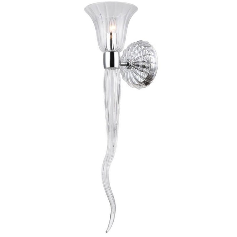 Бра Crystal Lux Linda AP1 Chrome