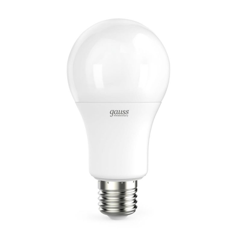 Лампа светодиодная Gauss E27 15W 4100K матовая 23225