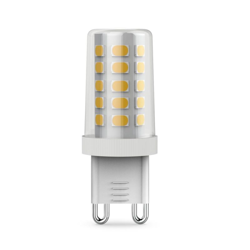 Лампа светодиодная Gauss G9 3,5W 4100К прозрачная 107009205
