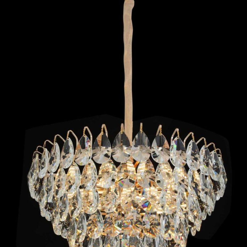 Люстра подвесная Alfa Light F4024-11 600mm SDG LED