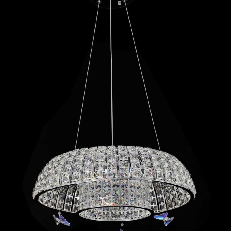 Люстра подвесная Alfa Light F4024-14 500mm CH LED