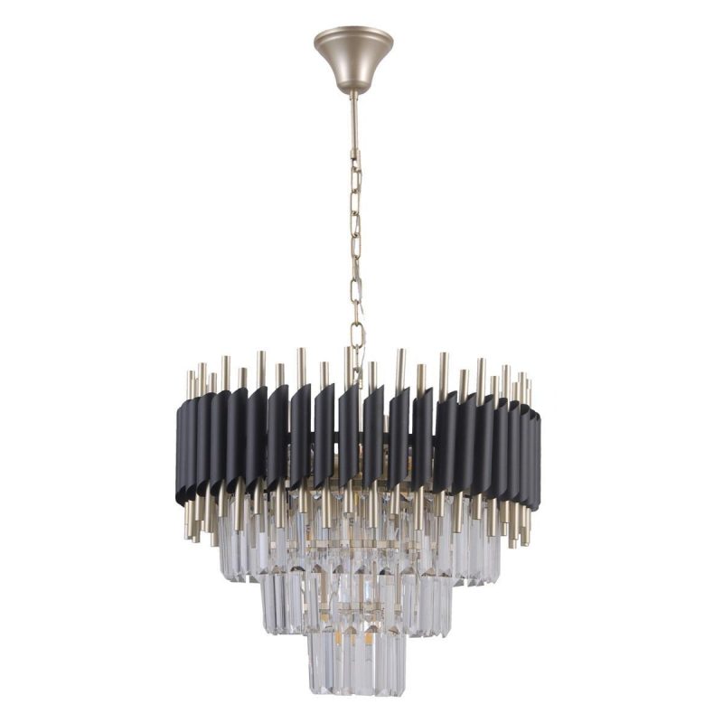 Подвесная люстра Gerhort G21033/10CPGD+MBK CL