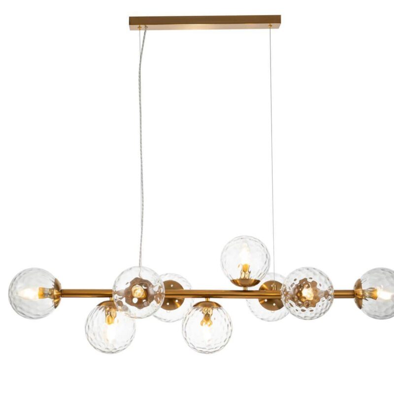Подвесная люстра Indigo Cocoon 11008/9P Brass V000123