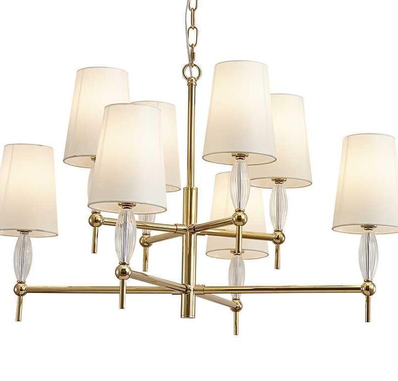 Подвесная люстра Newport Chelsy 4378/C gold М0070440