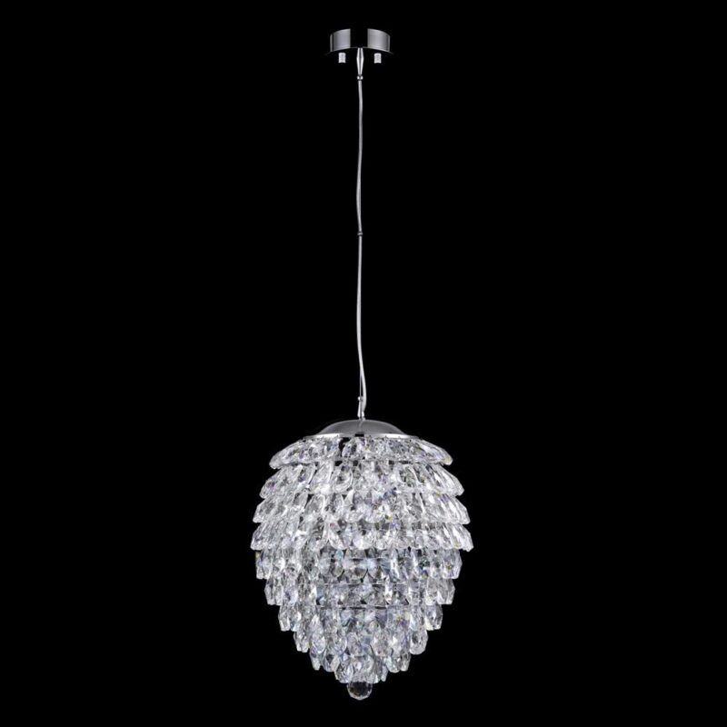 Подвесной светильник Crystal Lux Charme SP6 Chrome/Transparent