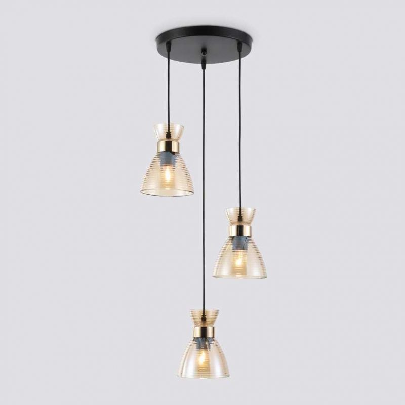 Светильник подвесной со стеклянными плафонами Ambrella light Traditional TR3405
