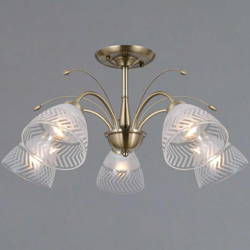 Светильник потолочный Illumico IL0594-5CSQ-25 AB AREZZO