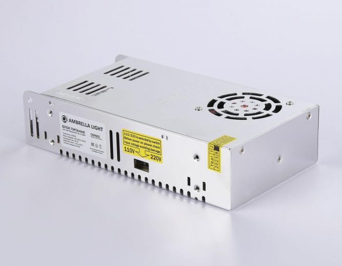 Блок питания Ambrella light Illumination LED Driver 24V 400W IP20 16,7A GS9652 — изображение 4