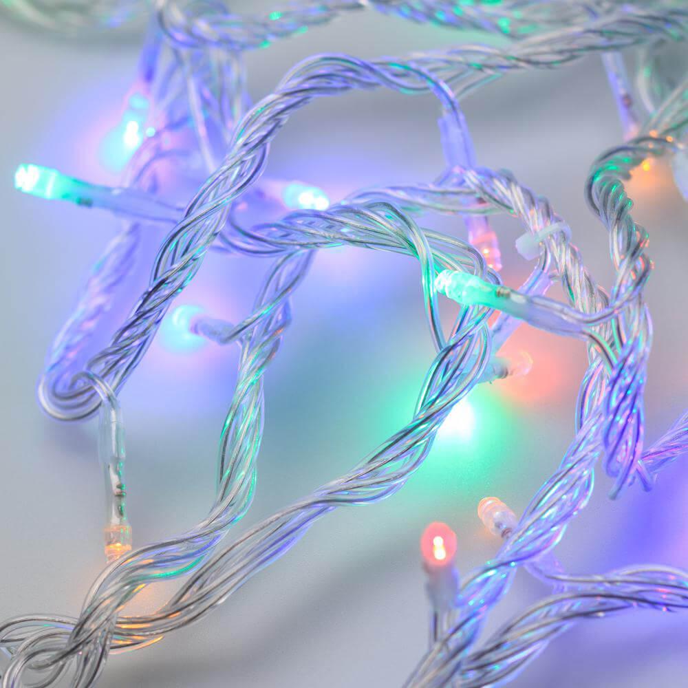 Светодиодная гирлянда Ardecoled нить 230V разноцветный ARD-String-Home-5000-Clear-50Led-Live RGB 025763 — изображение 2