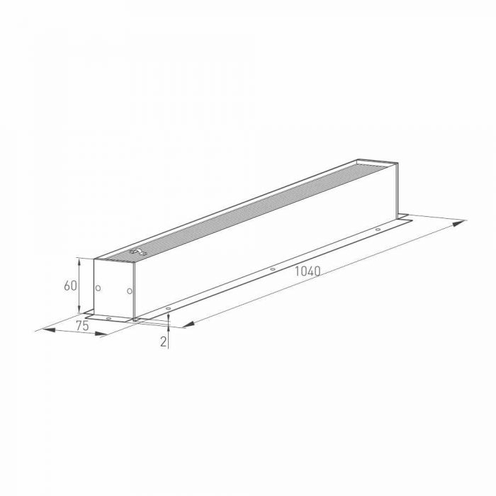 Шинопровод магнитный встраиваемый Arlight Mag-Track-4560-F-1040 026897(1) — изображение 2
