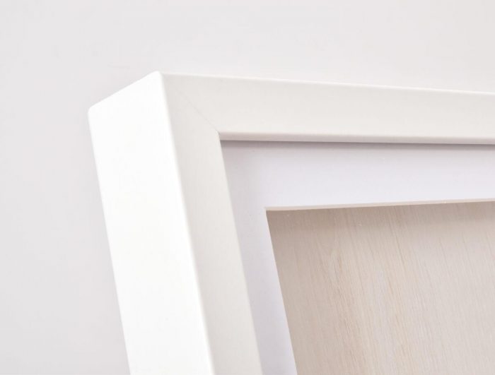 Фоторамка Innova PI09908 Ф/рамка 25*25cm Shadow Box White (окно 21*21см), белый, МДФ (6/216) Б0046304 — изображение 3