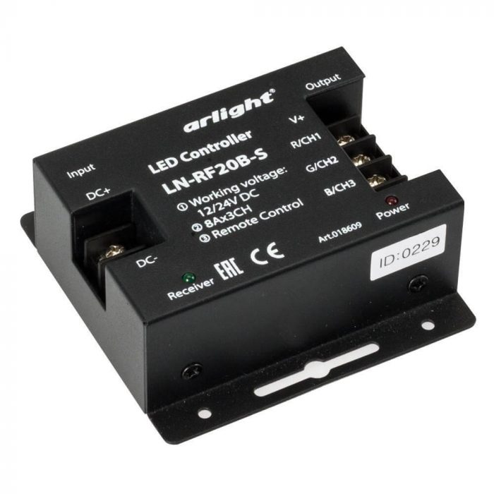 Контроллер Arlight LN-RF20B-S 018609 — изображение 3