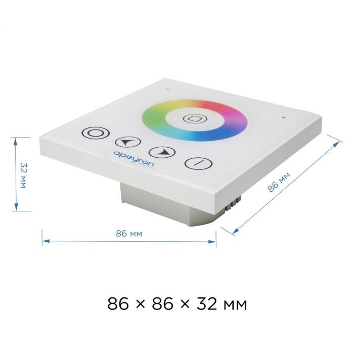 Контроллер встраиваемый RGB Apeyron 12/24V 04-09 — изображение 3