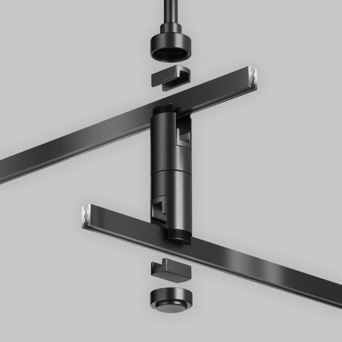 Крепление потолочное Maytoni Technical Accessories for tracks Flarity TRA158C-D1-B — изображение 3