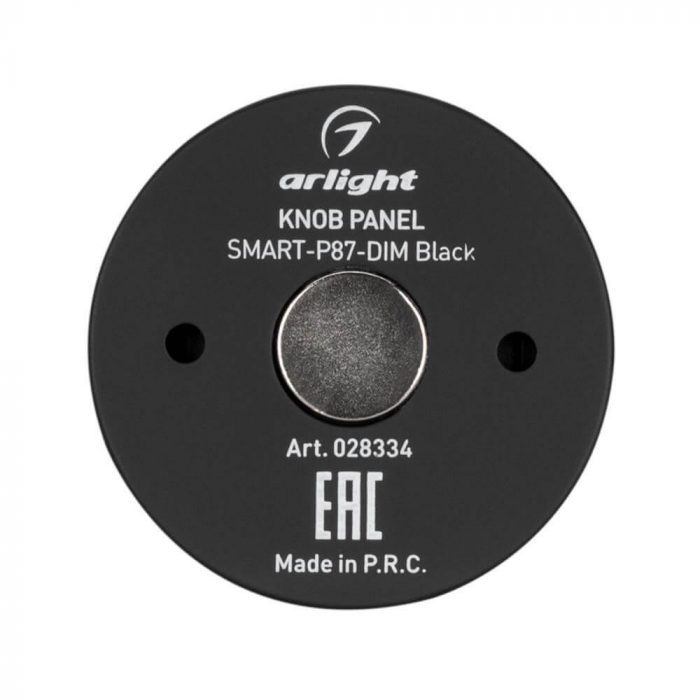 Панель управления Arlight Knob Smart-P87-Dim Black 028334 — изображение 2