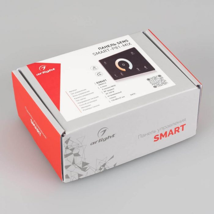 Панель управления Arlight Sens Smart-P81-Mix Black 028401 — изображение 3