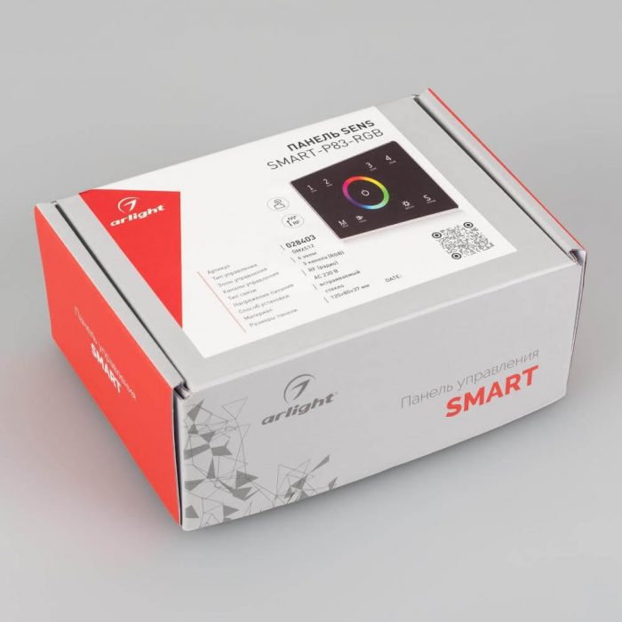 Панель управления Arlight Sens Smart-P83-RGB Black 028403 — изображение 4