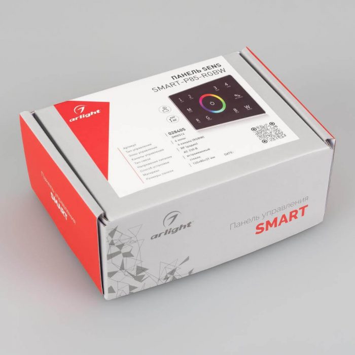 Панель управления Arlight Sens Smart-P85-RGBW Black 028405 — изображение 4