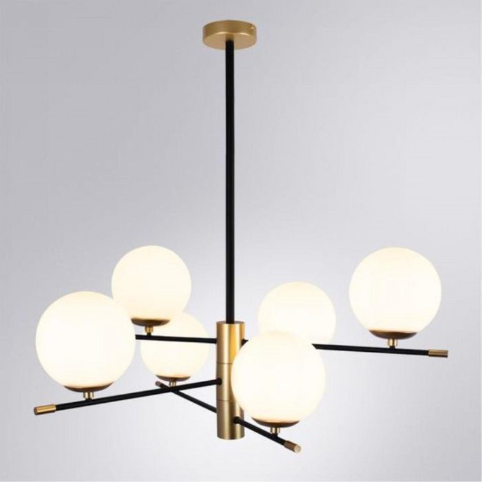 Подвесная люстра Arte Lamp Arkab A2225LM-6BK — изображение 2