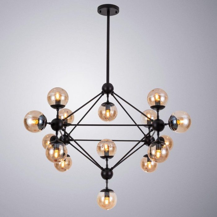 Подвесная люстра Arte Lamp Bolla A1664SP-15BK — изображение 4