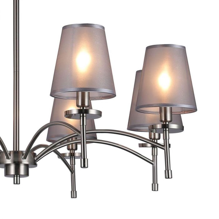 Подвесная люстра Escada Faith 694/8PL Nickel — изображение 2