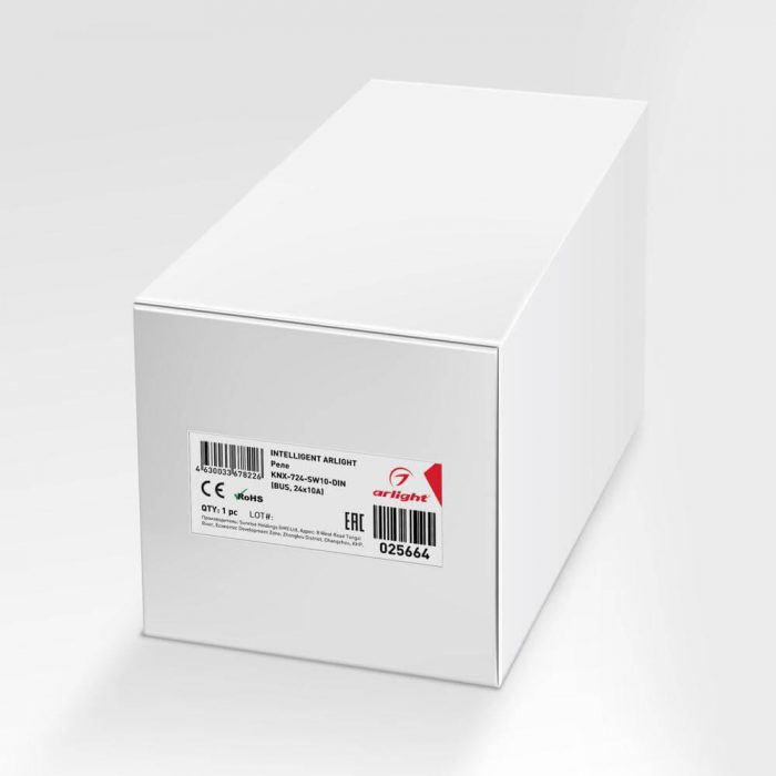 Релейный модуль Arlight KNX-724-SW10-DIN 025664 — изображение 3