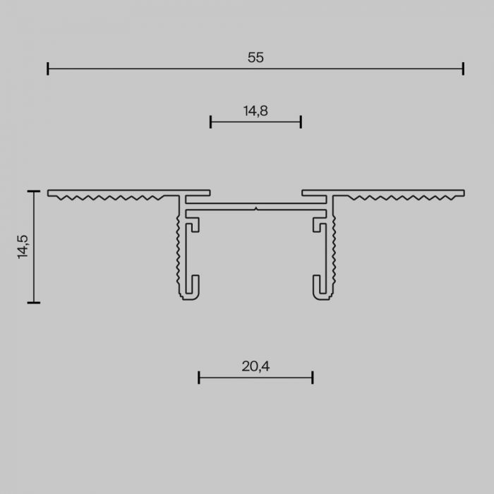 Шинопровод Maytoni Technical Basity Busbar TRX172-121B — изображение 2