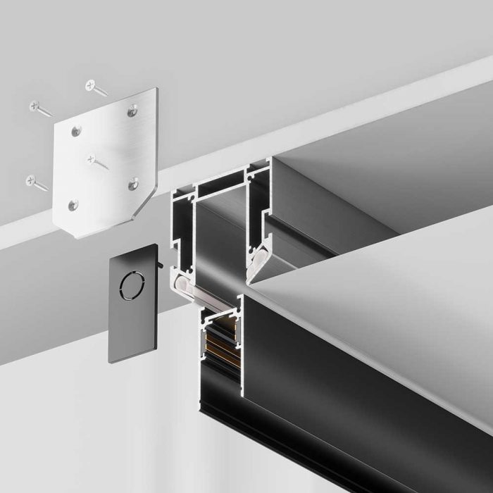 Шинопровод встраиваемый магнитный Maytoni Technical Exility Busbar TRA034MP-212S — изображение 2