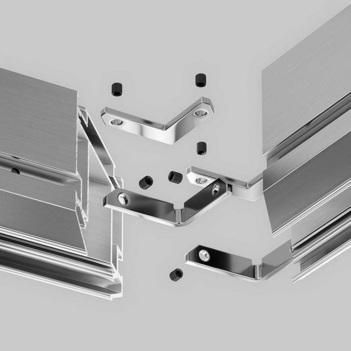 Соединитель L-образный (2 шт. + 4 винта) Maytoni Technical Accessories for tracks Exility TRA034CL-MP-1 — изображение 5