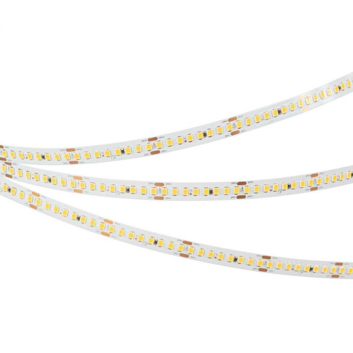 Светодиодная лента Arlight 17,6W/m 192LED/m 2835SMD теплый белый 5M RT-A192-10mm 24V Warm3000 038775 — изображение 2