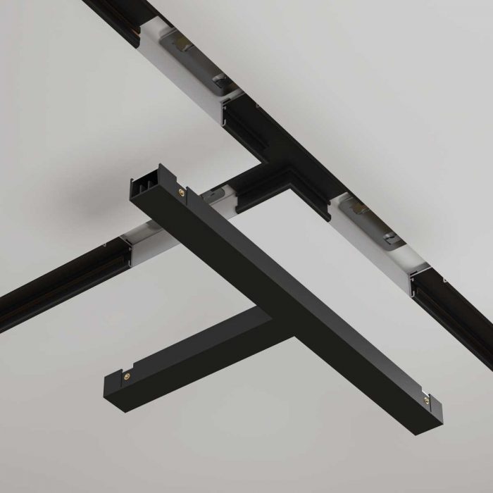 Т- образный коннектор встраиваемый Maytoni Technical TRA172CT-12B — изображение 3