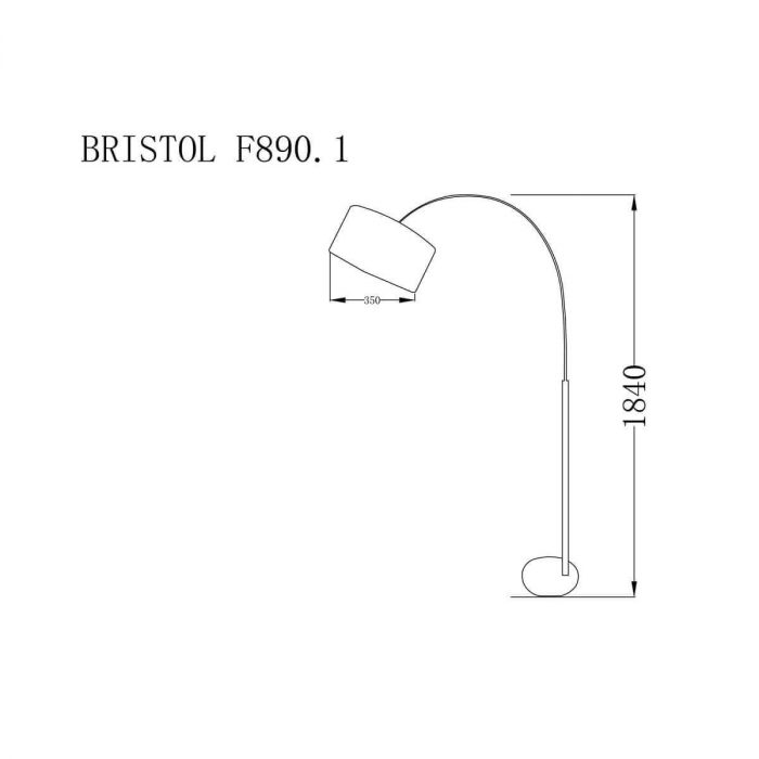 Торшер Lucia Tucci Bristol F890.1 — изображение 2