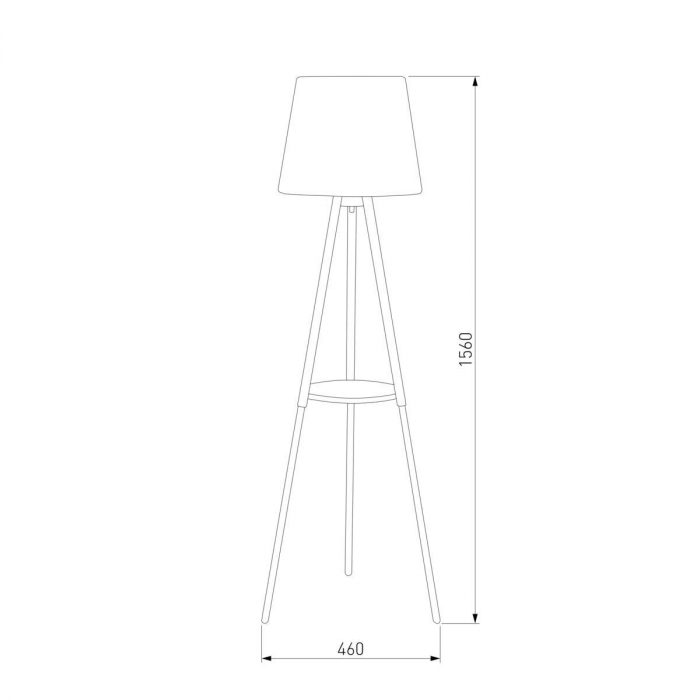 Торшер TK Lighting 699 Vaio Grey — изображение 2