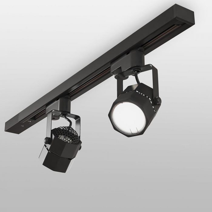 Трековый светильник Elektrostandard Robi GU10 черный MRL 1004 a047355 — изображение 2