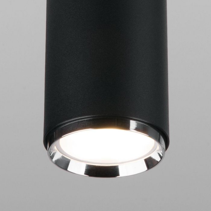 Трековый светильник Elektrostandard Svit GU10 черный/хром MRL 1013 a048166 — изображение 2