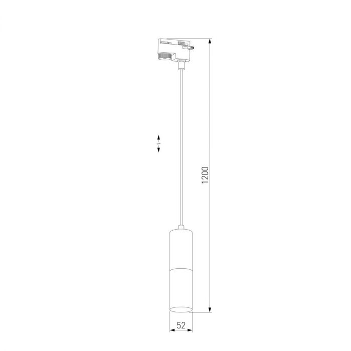 Трековый светильник TK Lighting 4403 Tracer Black Gold — изображение 2