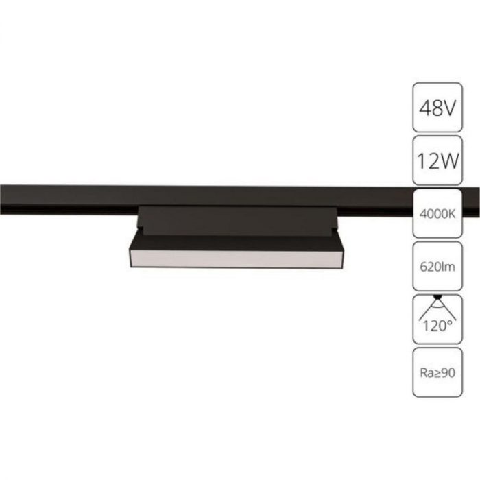 Трековый светодиодный светильник Arte Lamp Linea A4669PL-1BK — изображение 2