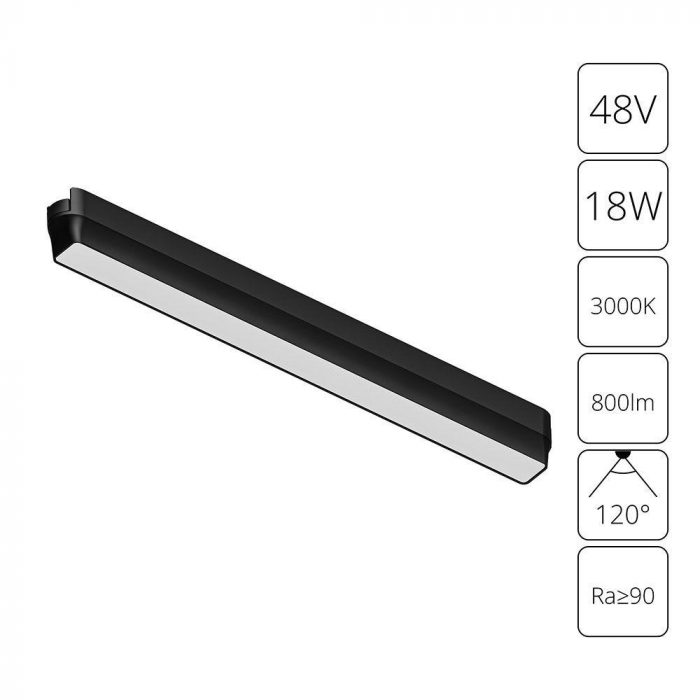 Трековый светодиодный светильник Arte Lamp Rapid A1168PL-1BK — изображение 3