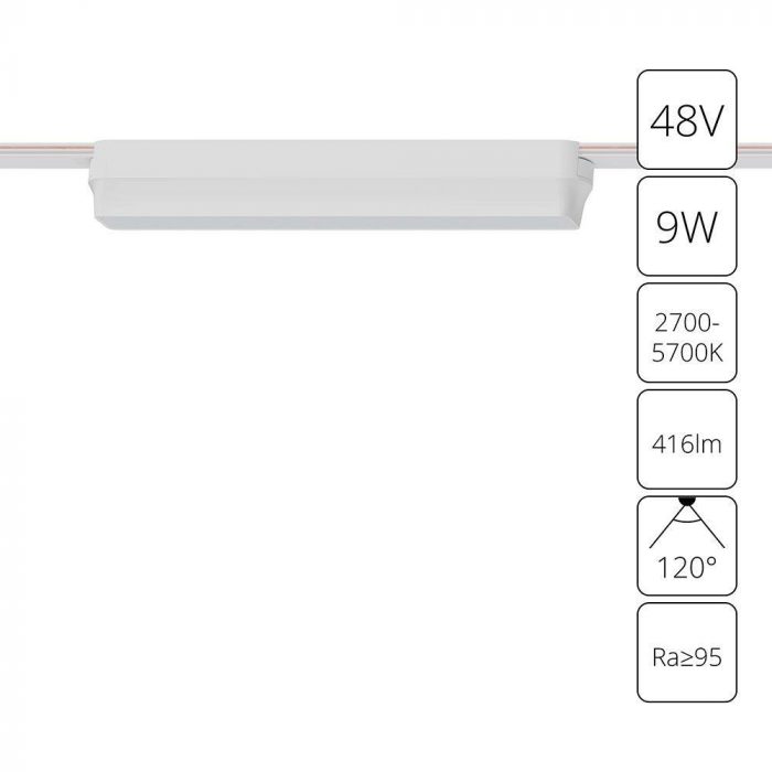 Трековый светодиодный светильник Arte Lamp Rapid A2953PL-1WH — изображение 3