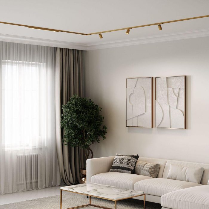 Трековый светодиодный светильник Elektrostandard Brass Line 85526/01 a069634 — изображение 5