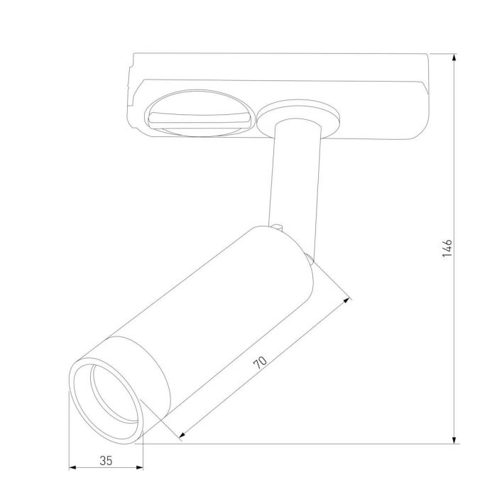 Трековый светодиодный светильник TK Lighting 4142 Tracer — изображение 2