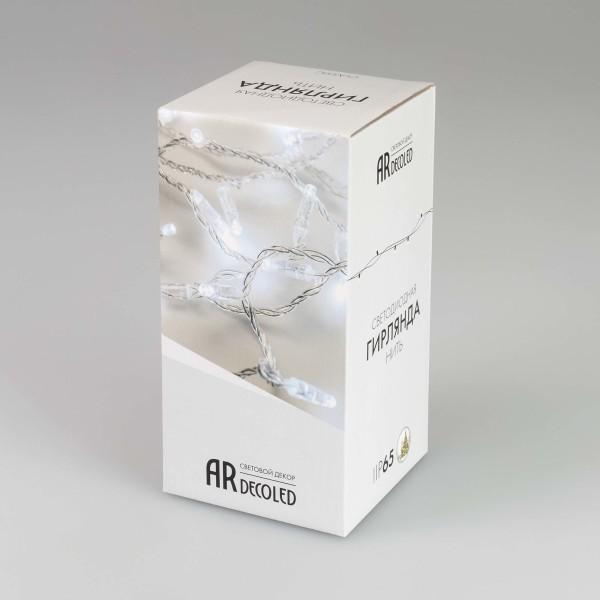 Уличная светодиодная гирлянда Ardecoled нить 230V золото ARD-STring-Classic-10000-Clear-100Led-Flash Gold 025820 — изображение 2