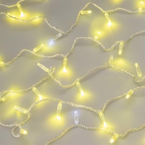 Уличная светодиодная гирлянда Ardecoled нить 230V золото ARD-STring-Classic-10000-Clear-100Led-Flash Gold 025820 — изображение 4