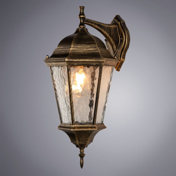 Уличный настенный светильник Arte Lamp Genova A1204AL-1BN — изображение 5